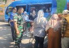 Babinsa Cibaduyut Dampingi Pelayanan Mapeling Didukcapil Kota Bandung